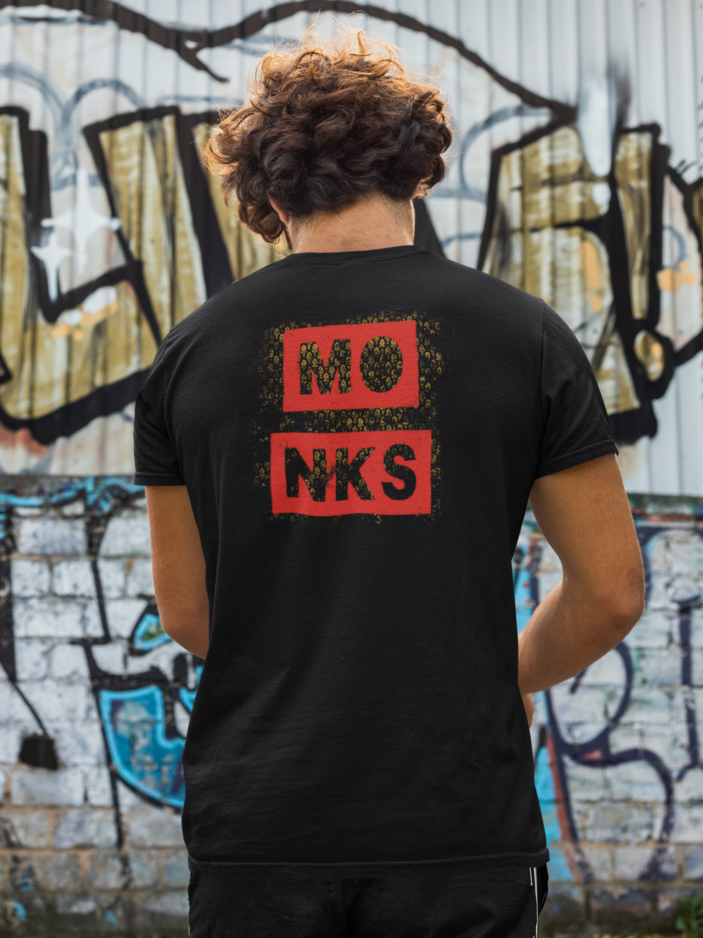 Monks T-Shirt - Front & Back Unisex Fit