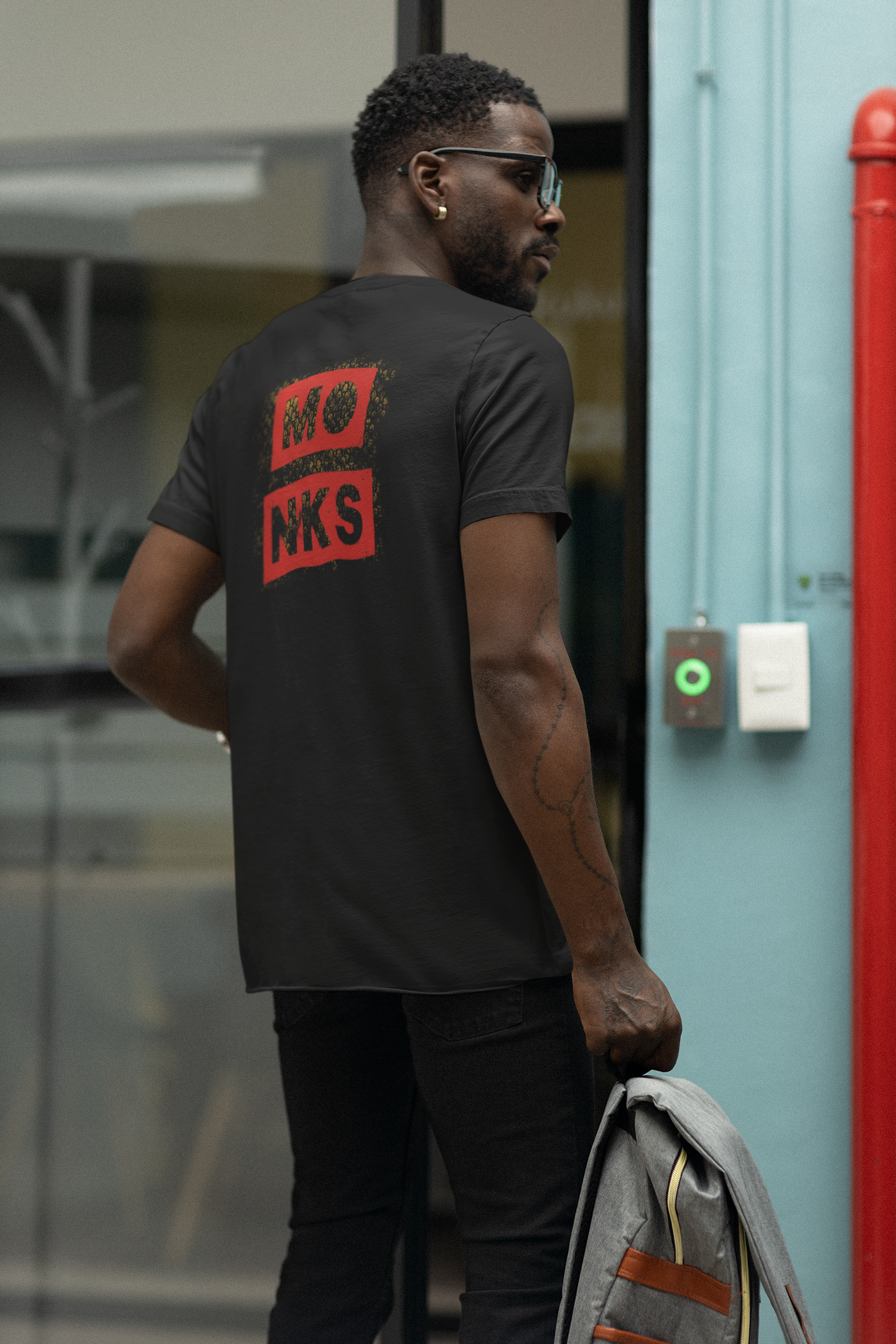 Monks T-Shirt - Front & Back Unisex Fit