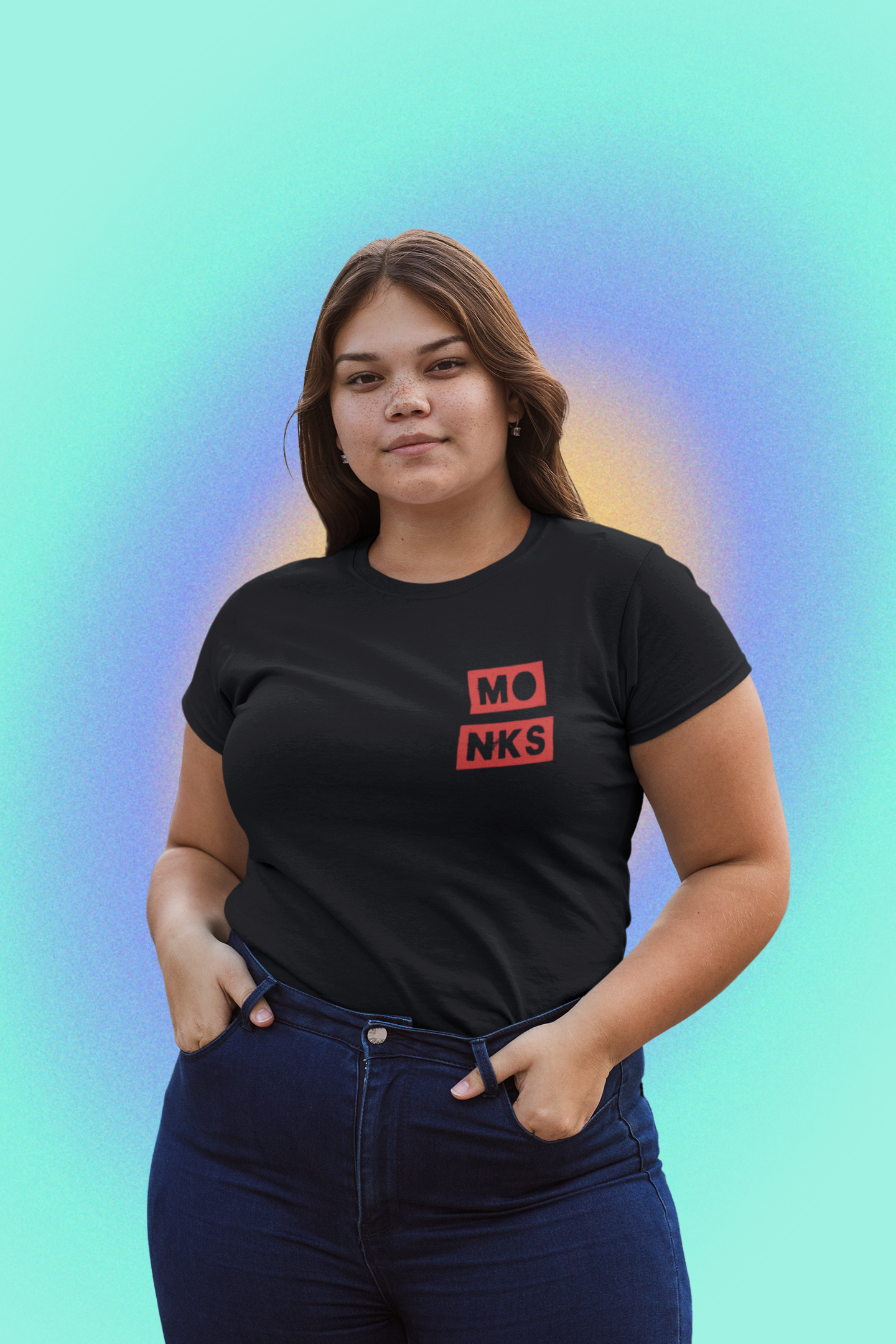 Monks T-Shirt - Front & Back Unisex Fit