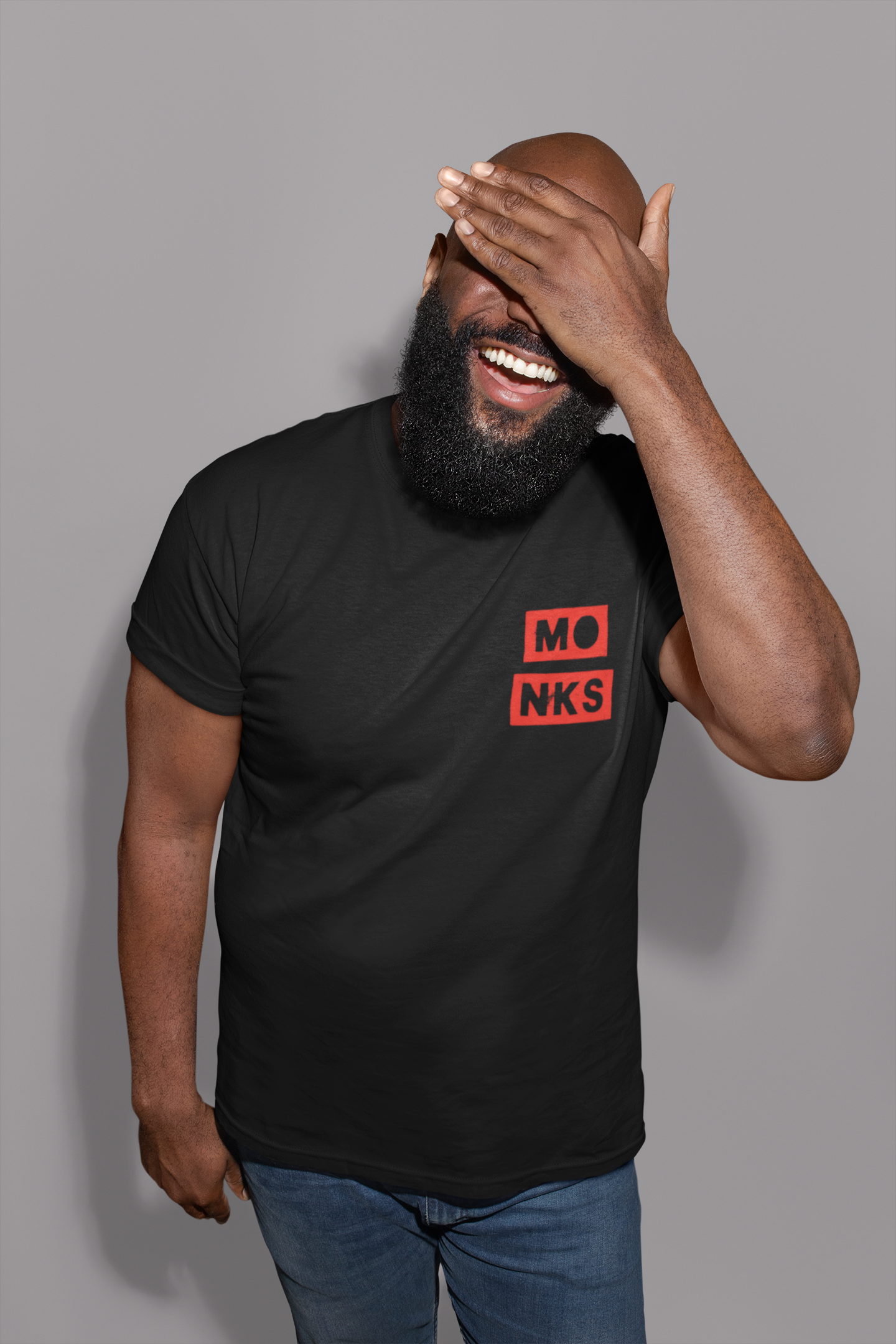 Monks T-Shirt - Front & Back Unisex Fit